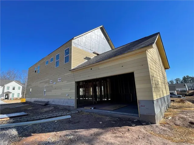 a view of a house with wooden floor