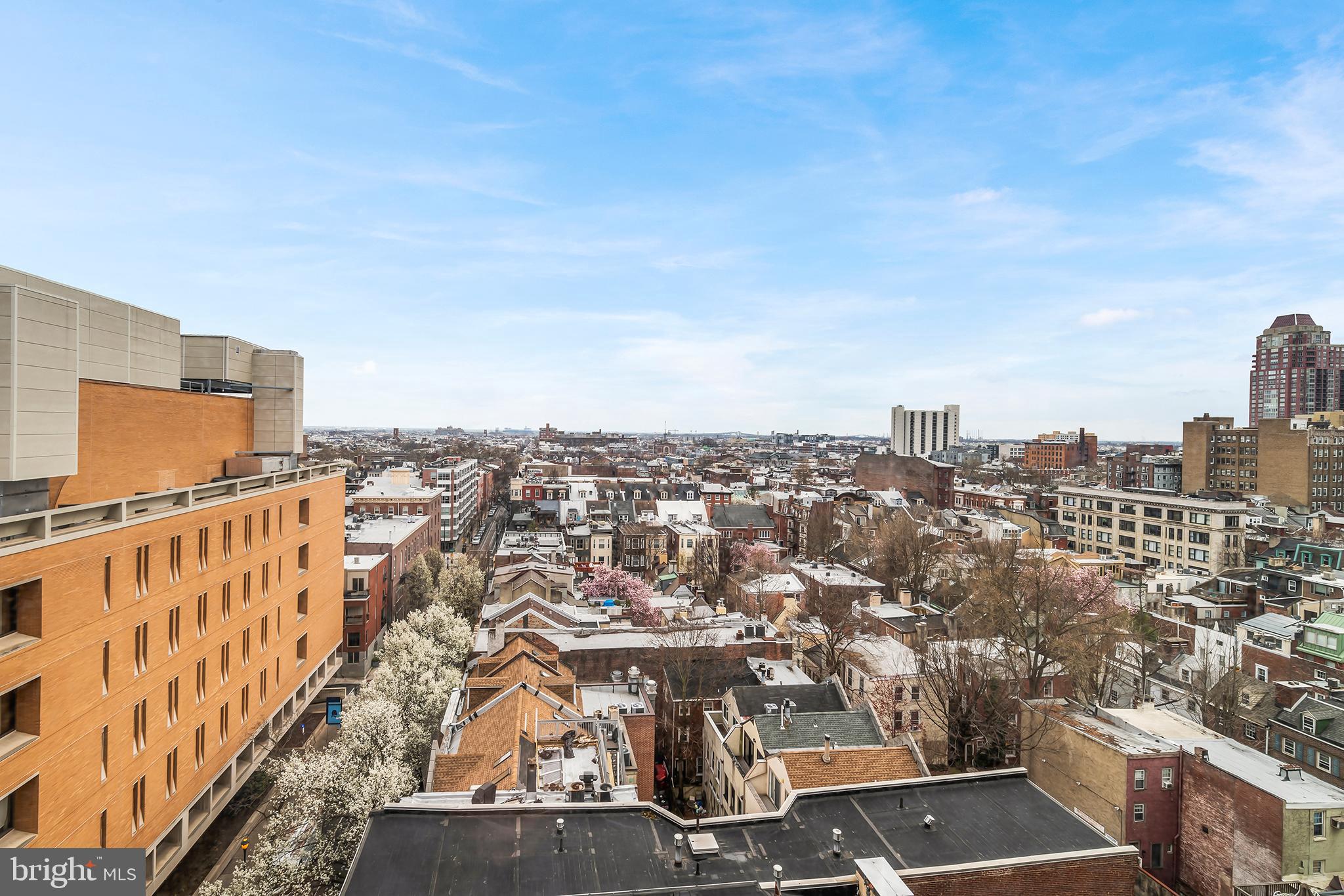 1101 Locust Street, Unit 8B Philadelphia, PA 19107 - Photo 21 of 36 a view of city