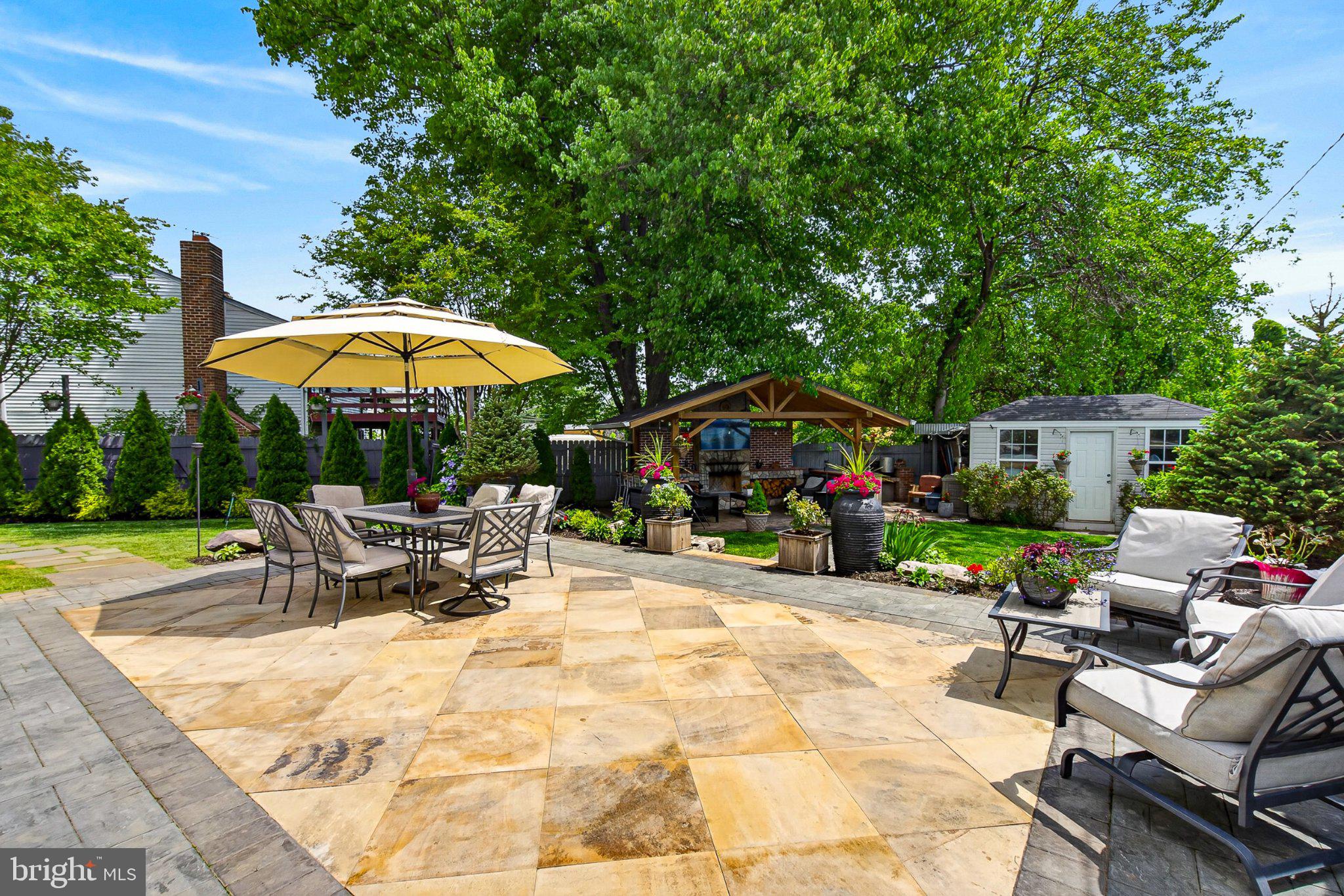 3947 Susanna Road Randallstown, MD 21133 - Photo 24 of 52 Serene outdoor oasis with lush greenery.