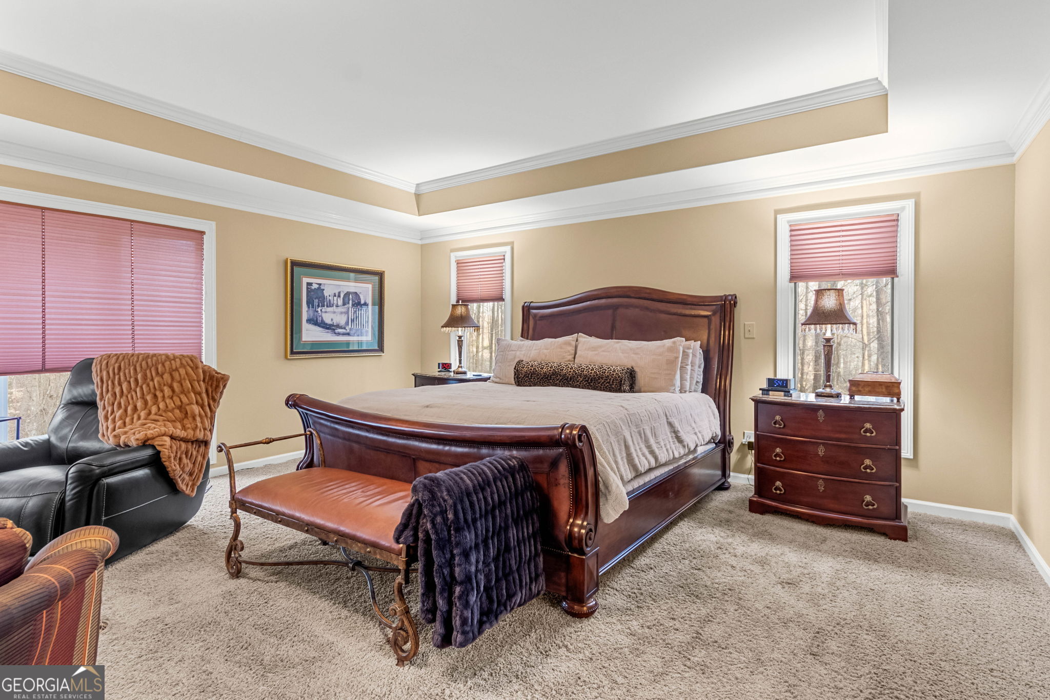 140 Thorne Ridge Trail Fayetteville, GA 30214 - Photo 20 of 44 a bedroom with a bed and dresser