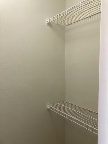 a close up view of a wall