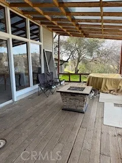 a bench sitting in middle of a building