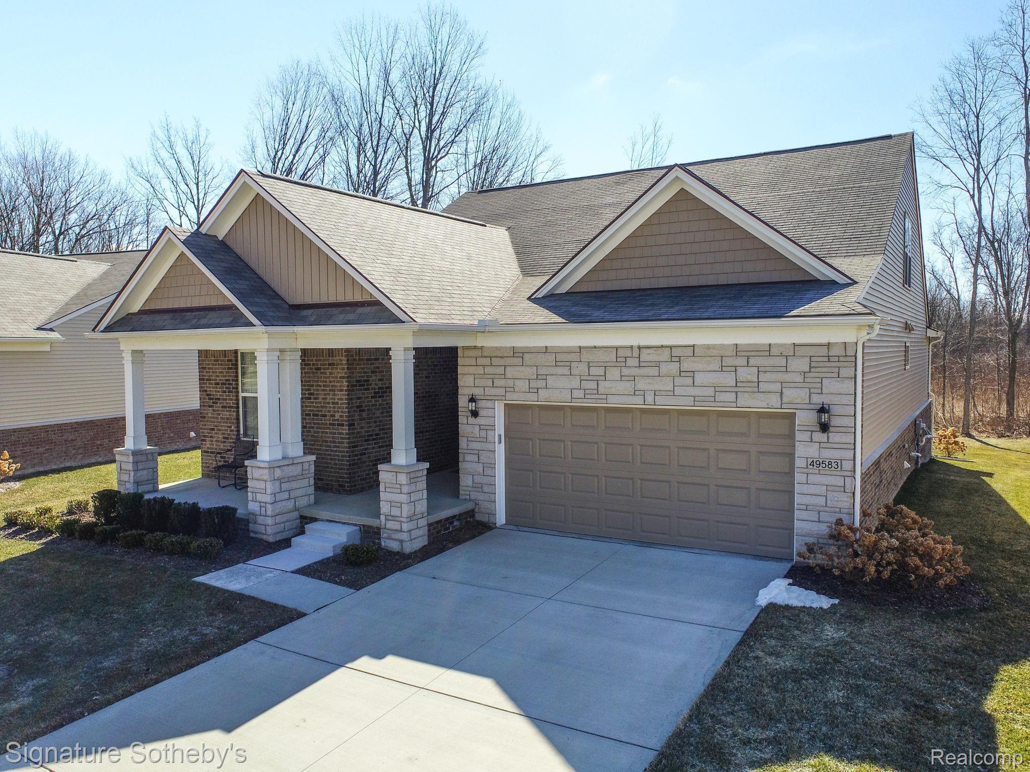 49583 Mapleton Road Canton, MI 48188 - Photo 8 of 46 FRONT EXTERIOR VIEW 2