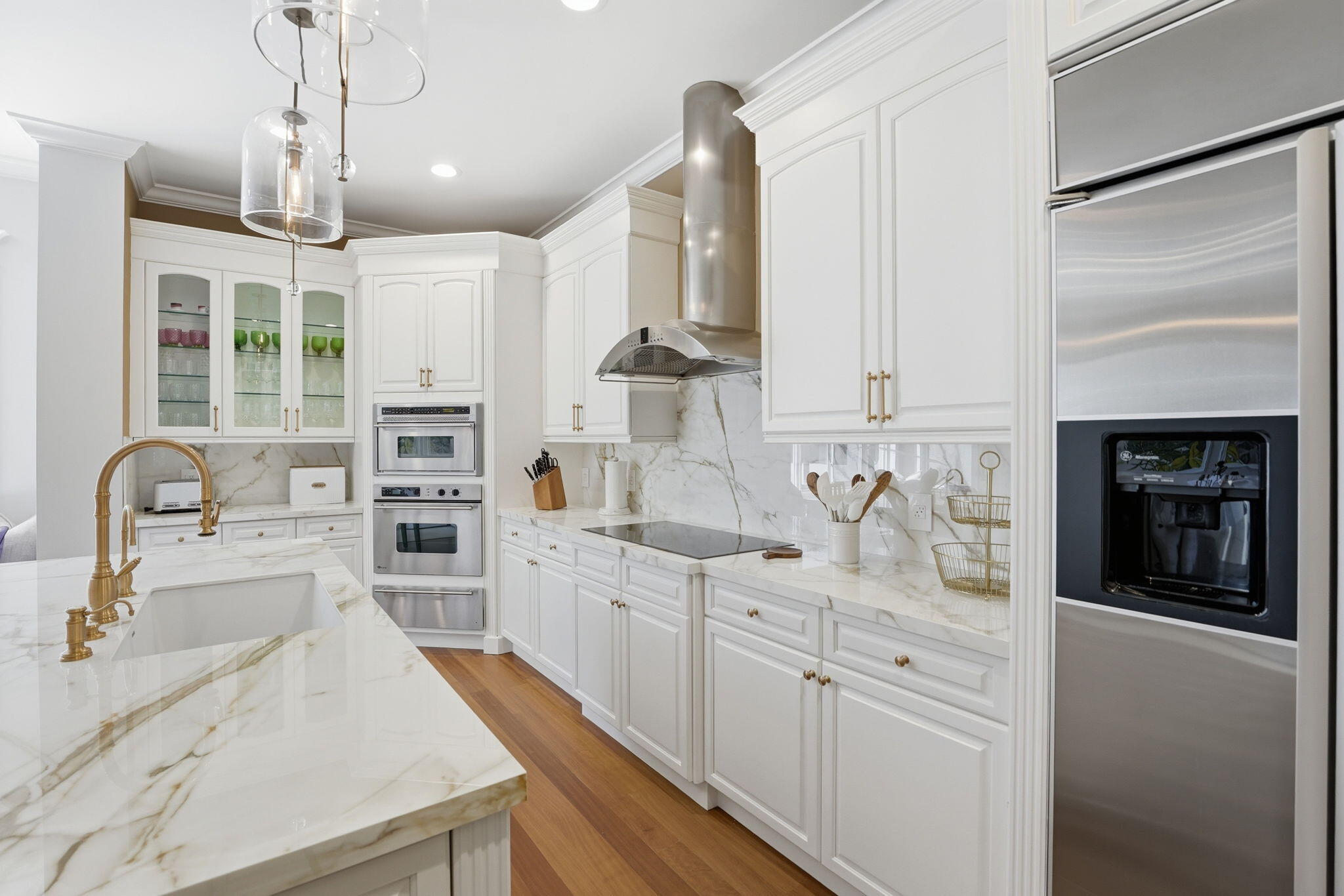 921 Osceola Drive, Unit 2 Boca Raton, FL 33432 - Photo 21 of 69 a kitchen with stainless steel appliances granite countertop a stove sink and refrigerator