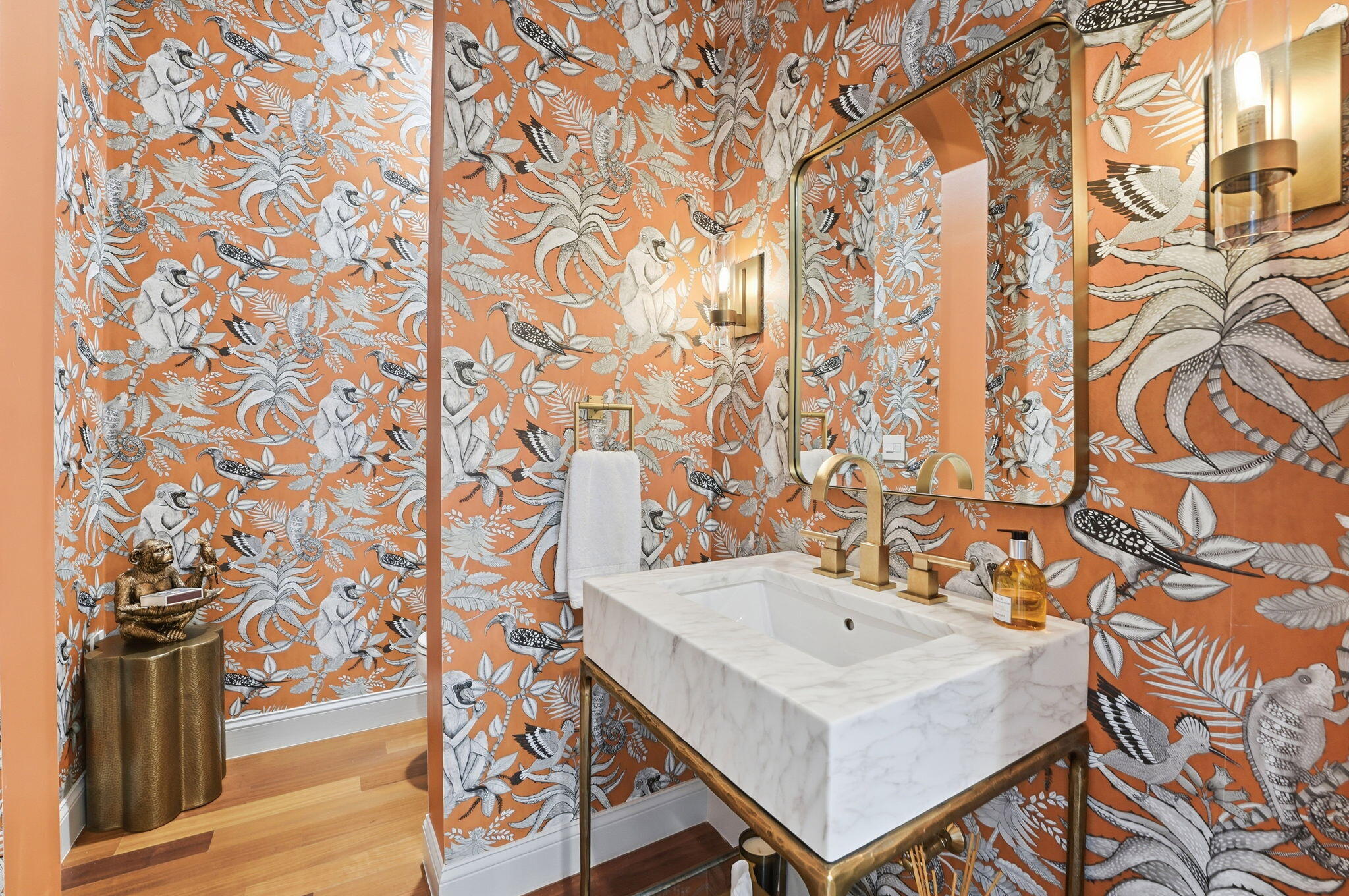 921 Osceola Drive, Unit 2 Boca Raton, FL 33432 - Photo 32 of 69 a bathroom with a sink and a mirror