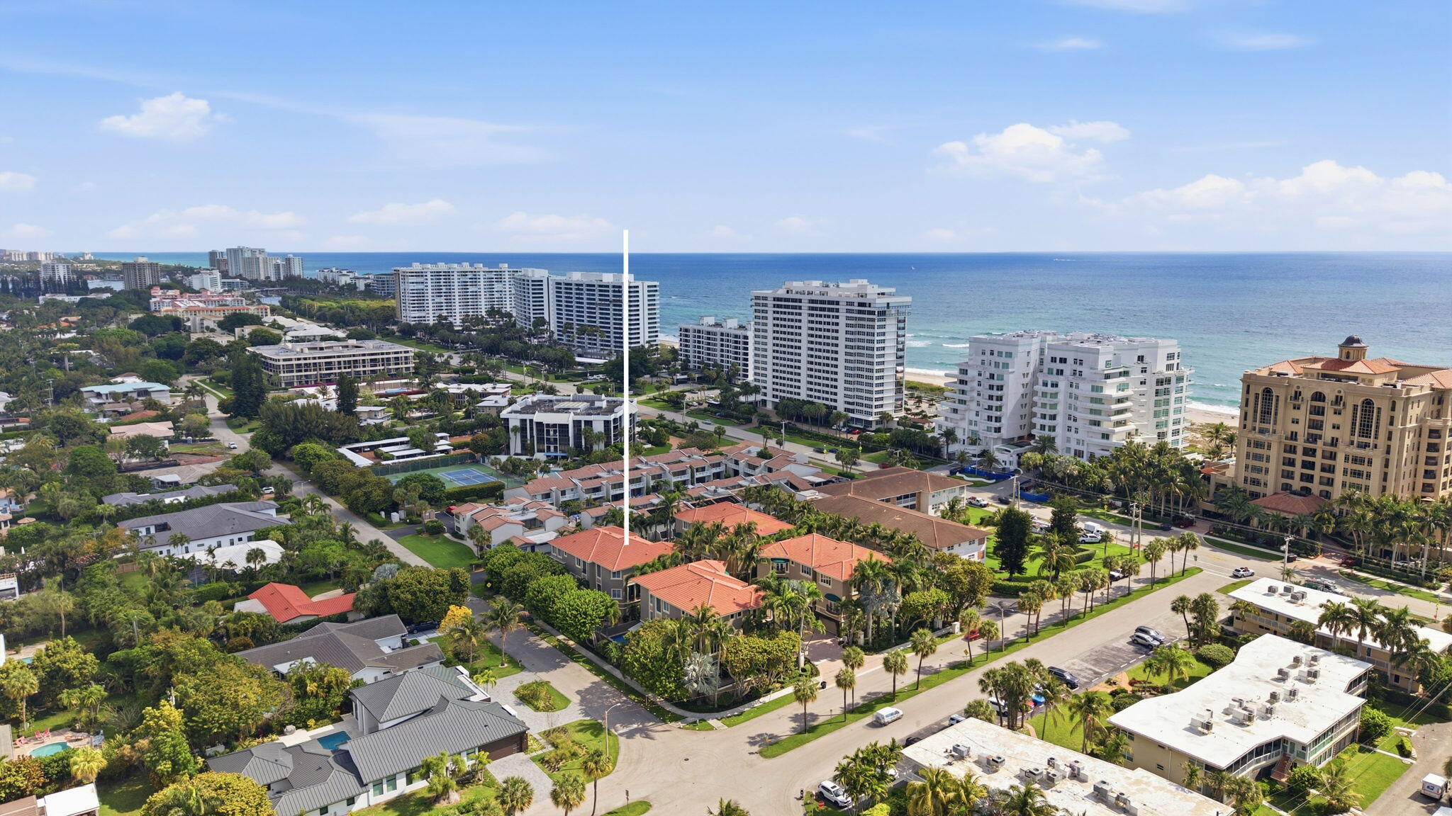921 Osceola Drive, Unit 2 Boca Raton, FL 33432 - Photo 65 of 69 Aerial View