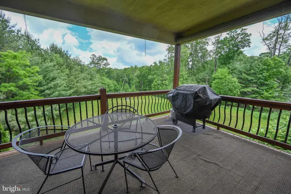 a view of a chairs in balcony