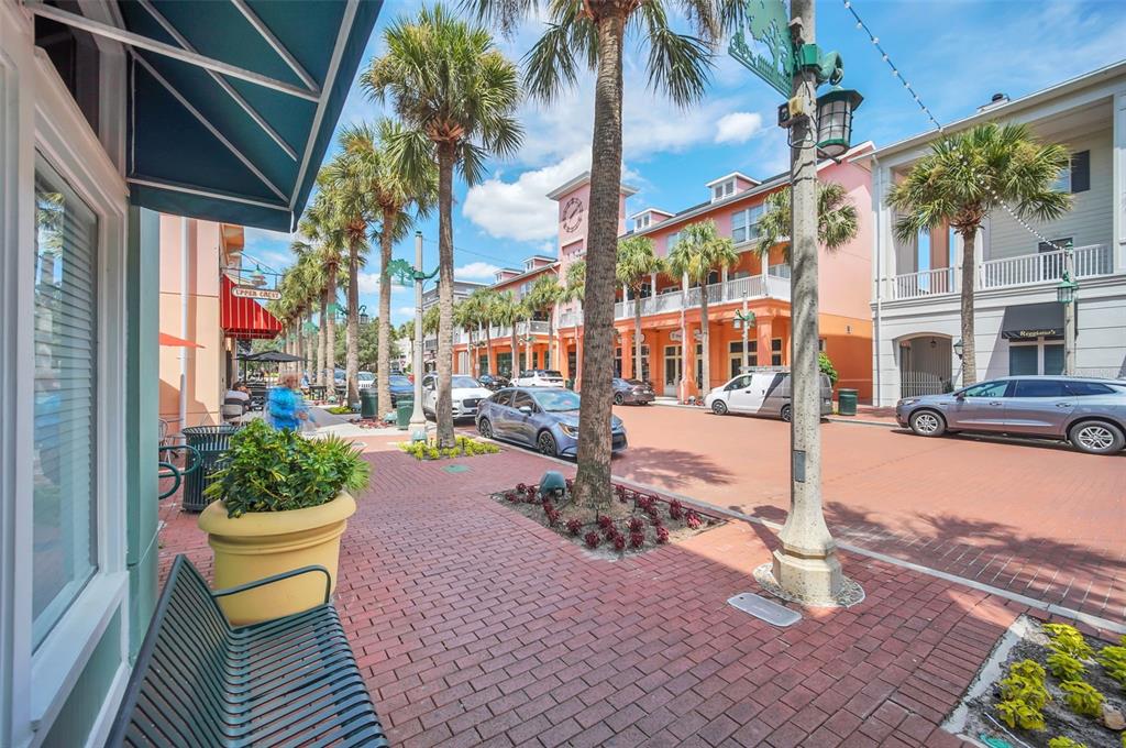 709 Bloom Street, Unit 160 Celebration, FL 34747 - Photo 34 of 35 a view of a street with sitting area