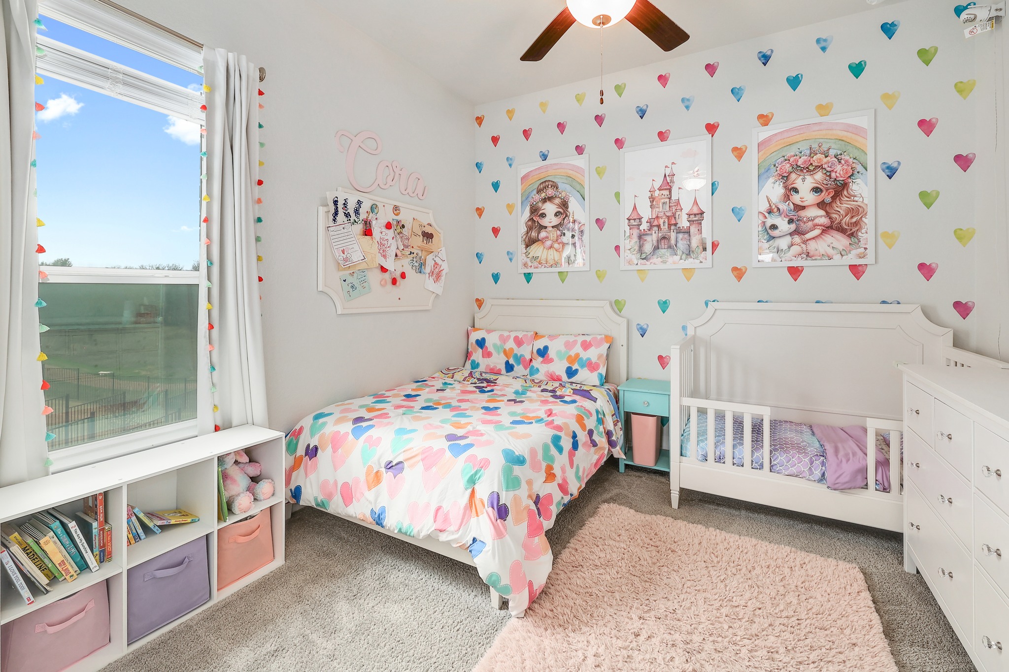 108 Argo Cove Georgetown, TX 78628 - Photo 19 of 36 Carpeted bedroom featuring ceiling fan