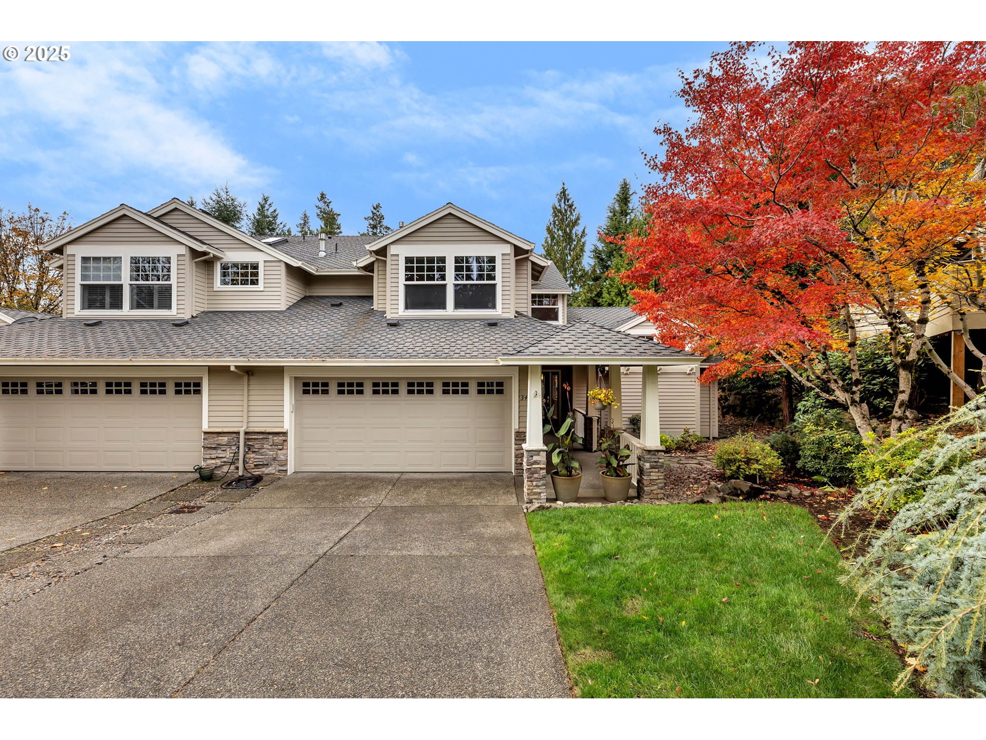 3496 Chaparrel Loop West Linn, OR 97068 - Photo 3 of 41 a front view of a house with a yard
