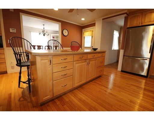 71 Florence Road Easthampton, MA 01027 - Photo 8 of 30 a kitchen with stainless steel appliances granite countertop a refrigerator and a sink