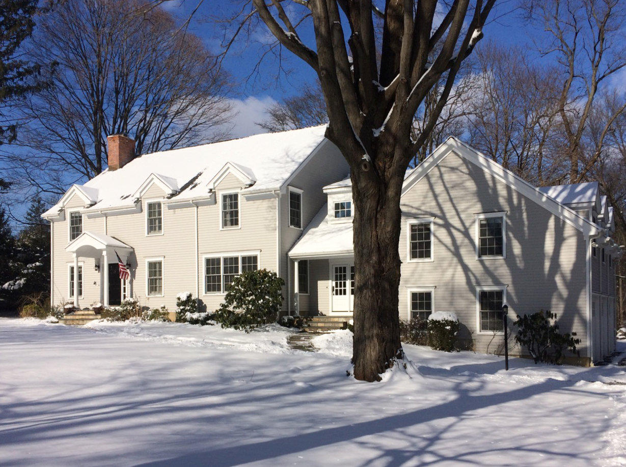 181 Middlesex Road Darien, CT 06820 - Photo 3 of 38 a front view of a building with street view
