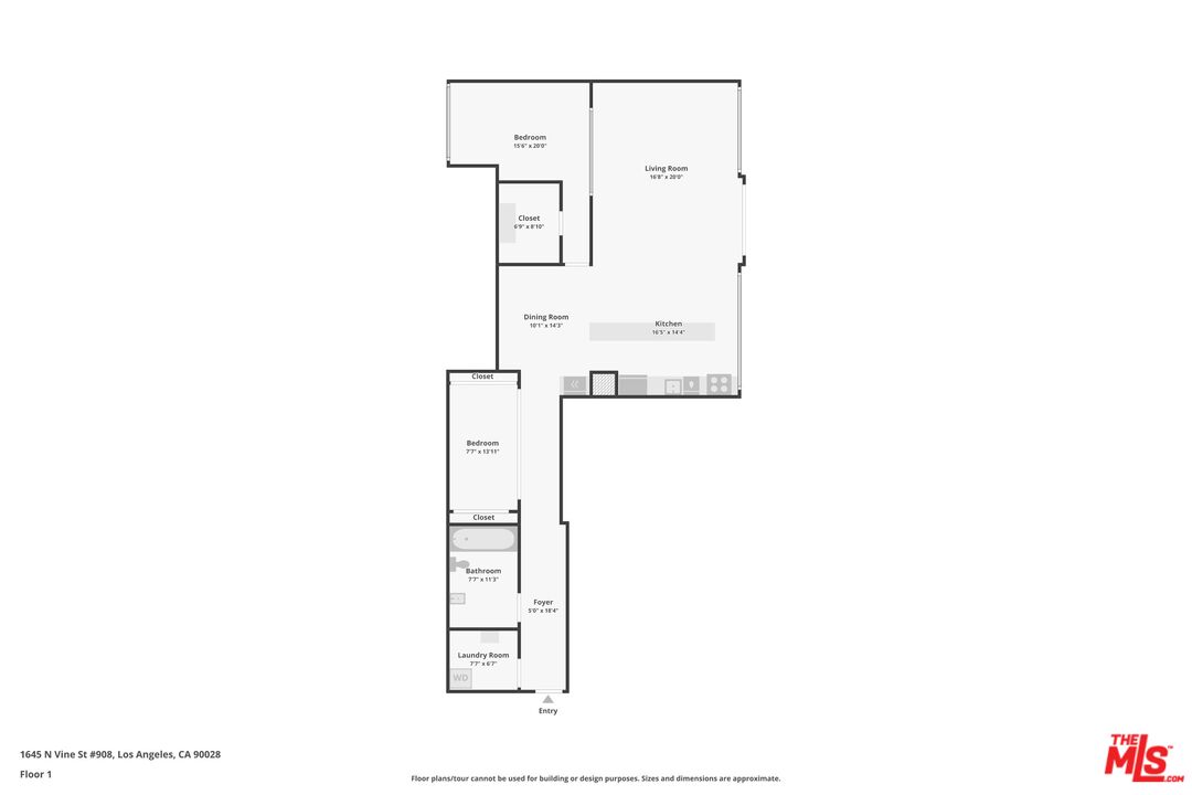 1645 Vine Street, Unit 908 Los Angeles, CA 90028 - Photo 57 of 58