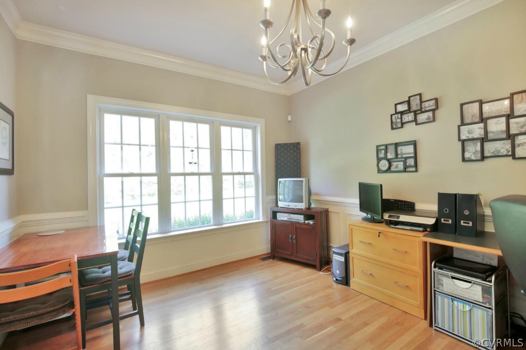15311 River Road Chesterfield, VA 23838 - Photo 4 of 19 a view of a livingroom with workspace and a window
