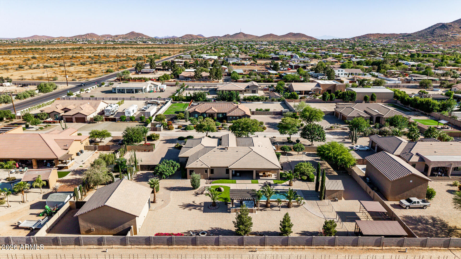 806 West Desert Ranch Road Phoenix, AZ 85086 - Photo 93 of 98 94 - Desert Ranch Drone
