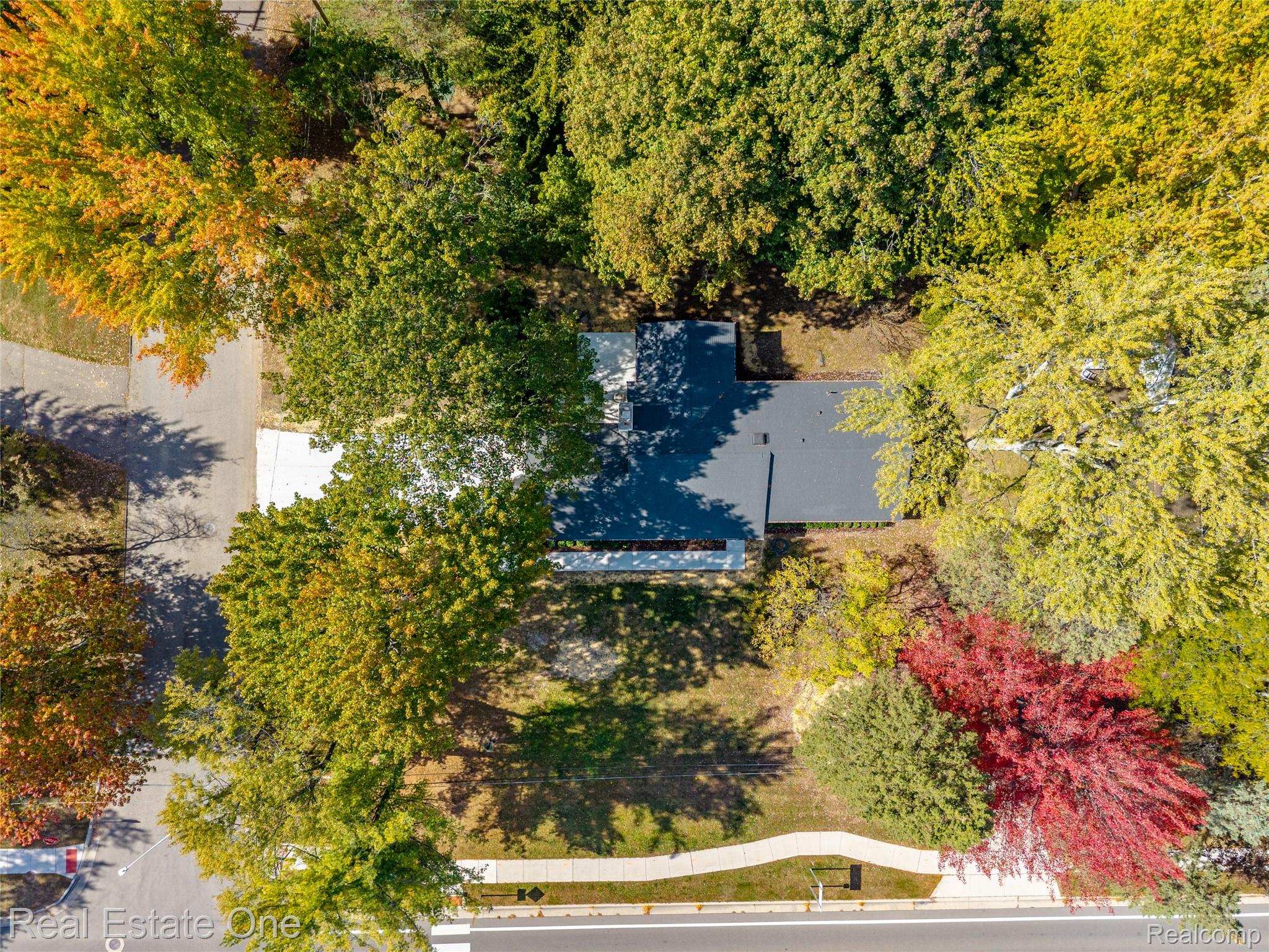 786 South Cranbrook Road Bloomfield Hills, MI 48301 - Photo 37 of 38 View from above of property