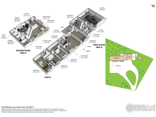 $874,000 | 450 Hillside Lane, Unit A & B, Estes Park, CO 80517