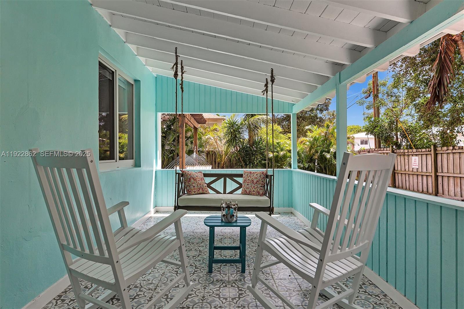 1960 Riverside Drive Fort Lauderdale, FL 33312 - Photo 61 of 89 a view of a chair and tables in the patio