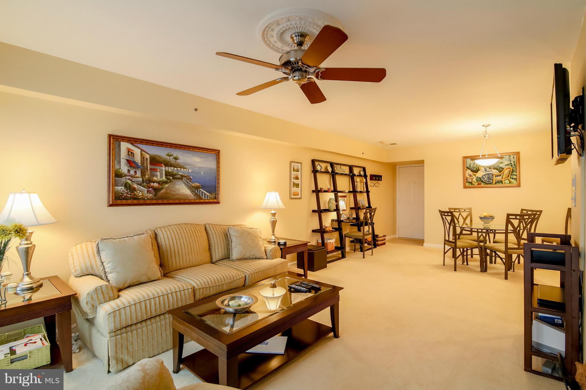 3175 Summit Square Drive, Unit 5E8 Oakton, VA 22124 - Photo 19 of 27 Living Room w/Foyer