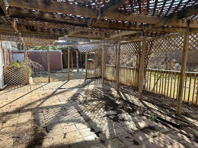 4503 14th Street Lubbock, TX 79416 - Photo 14 of 17 a view of a backyard of a house