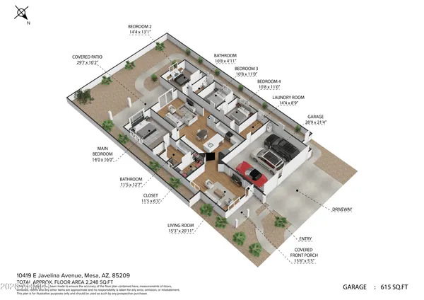 $640,000 | 10419 East Javelina Avenue, Mesa, AZ 85209