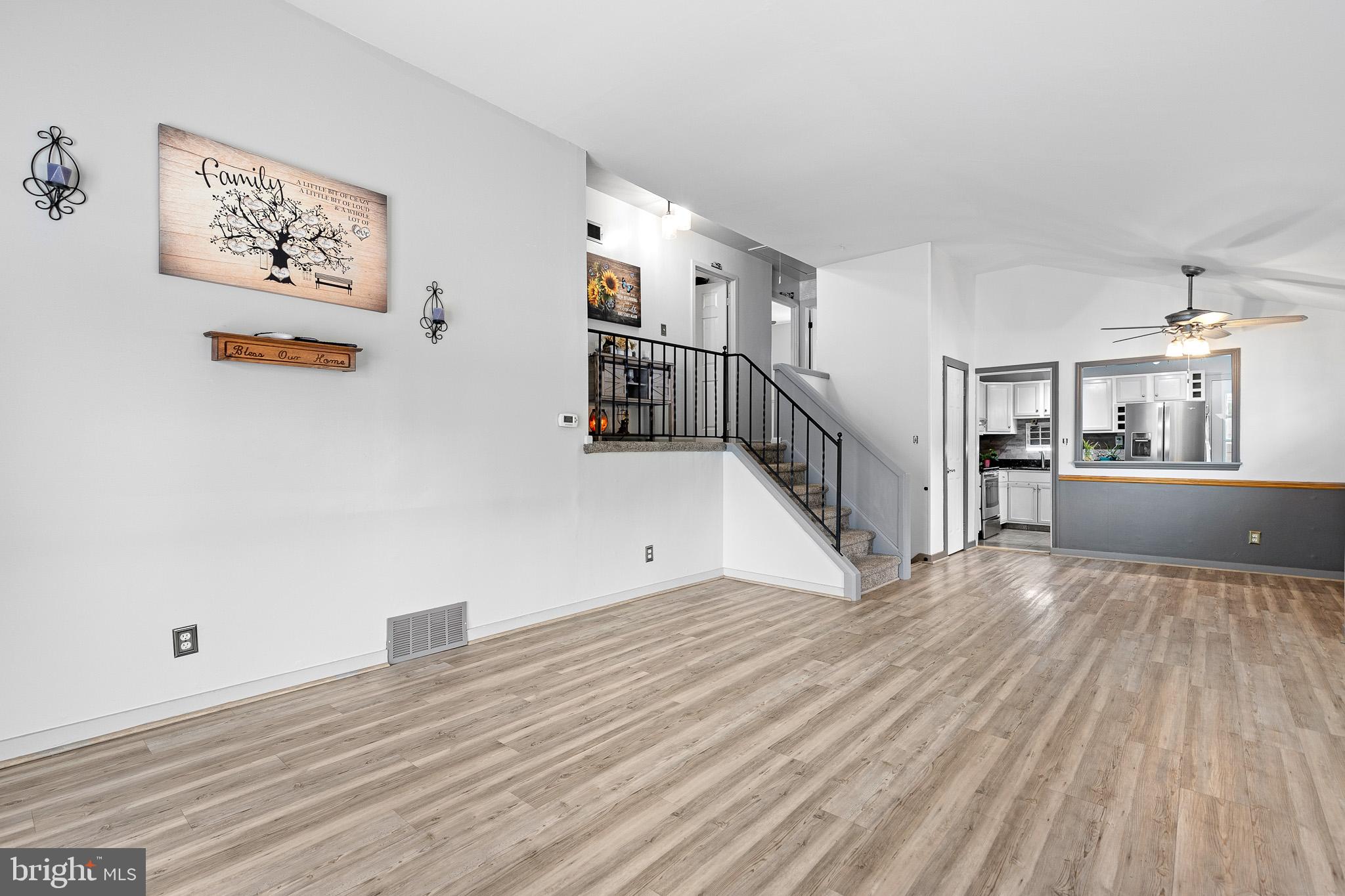 12 Carole Road Newark, DE 19713 - Photo 5 of 19 Living room with new LVP flooring