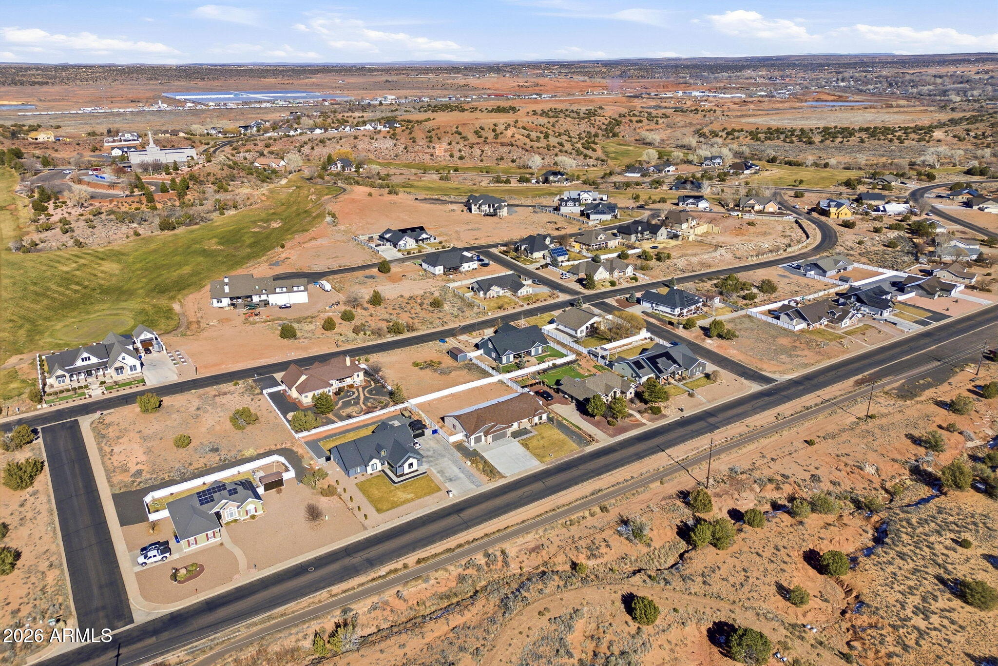 1852 West 7th S Street Snowflake, AZ 85937 - Photo 34 of 37 an aerial view of residential building with an ocean view