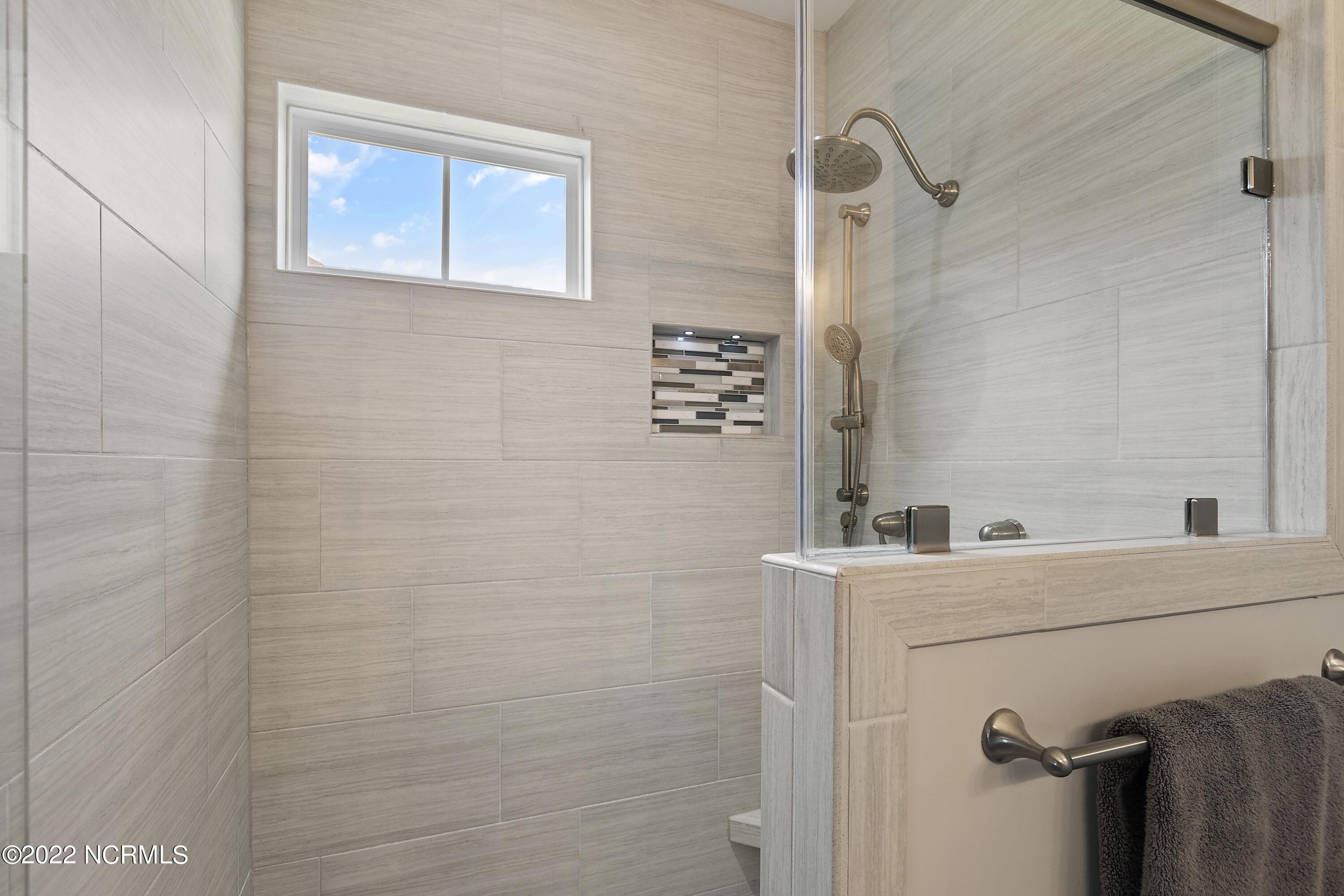 149 Clubhouse Road Sunset Beach, NC 28468 - Photo 17 of 61 Walk-in shower