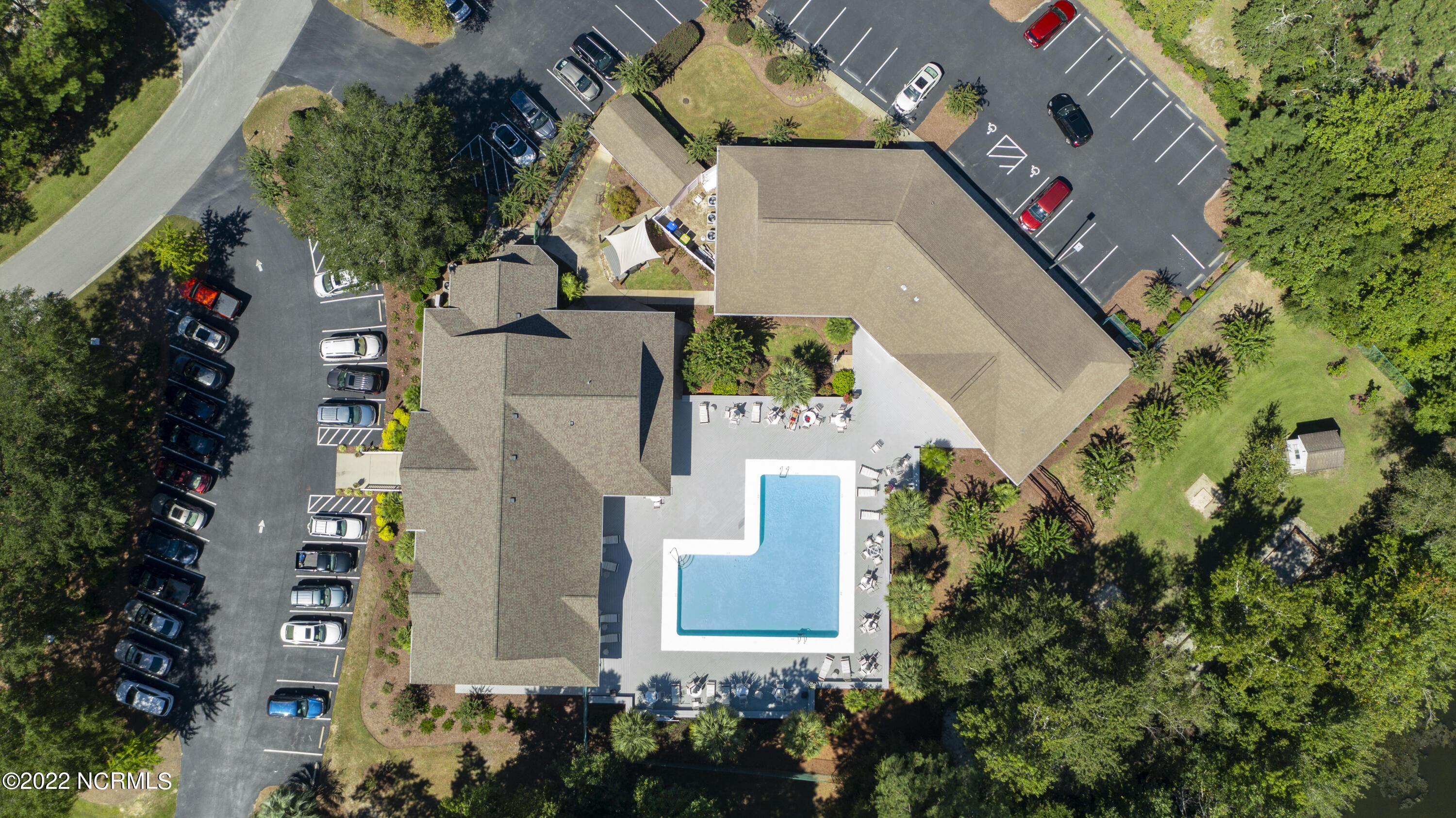 149 Clubhouse Road Sunset Beach, NC 28468 - Photo 52 of 61 Pink Palace Aerial