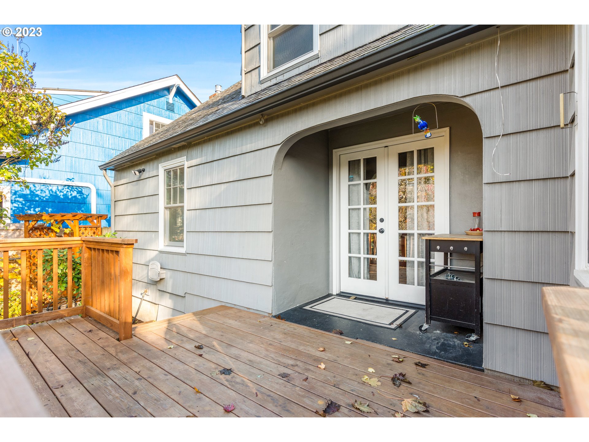 1565 18th Street Northeast Salem, OR 97301 - Photo 36 of 41 a view of a porch with wooden floor and stairs