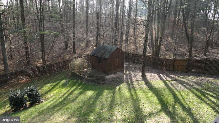 3006 Benson Mill Road Upperco, MD 21155 - Photo 29 of 30 View of large shed at the corner of the backyard