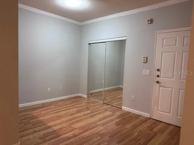 wooden floor in an empty room