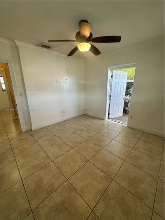a view of empty room