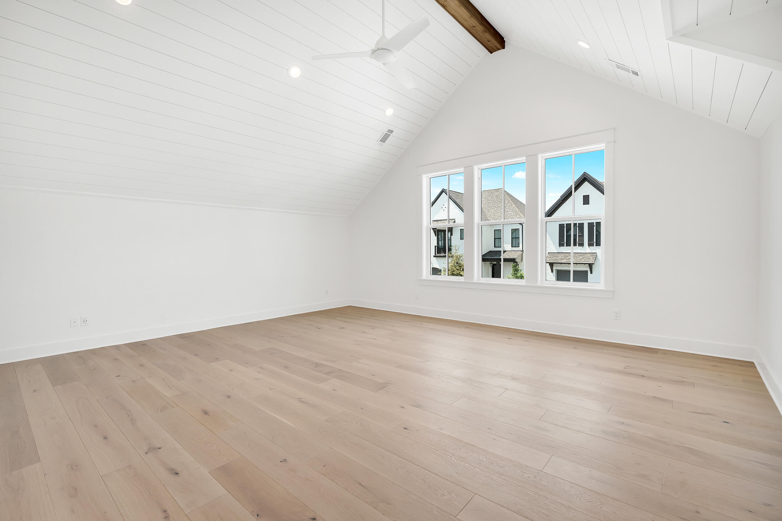 55 Ridgewalk Circle Santa Rosa Beach, FL 32459 - Photo 30 of 70 Vaulted Ceiling with beam in primary
