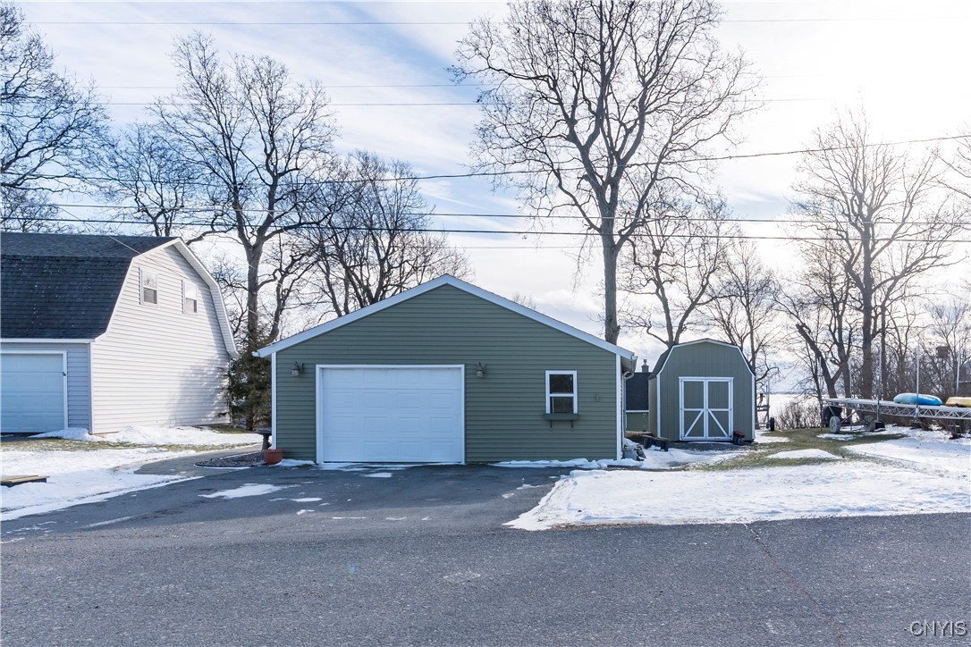 26995 3 Mile Point Road Lyme, NY 13622 - Photo 32 of 48 Garage w/workshop area