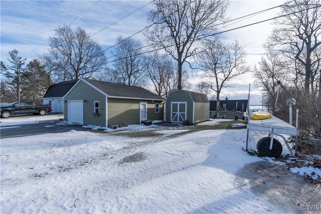 26995 3 Mile Point Road Lyme, NY 13622 - Photo 33 of 48 Storage shed
