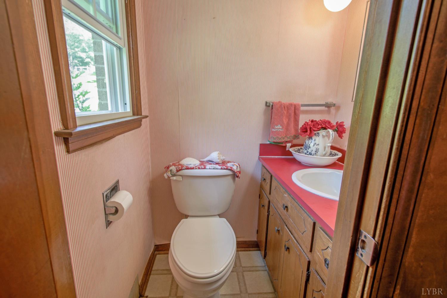 1494 Buffalo Mill Road Evington, VA 24550 - Photo 34 of 75 a bathroom with a sink toilet and window