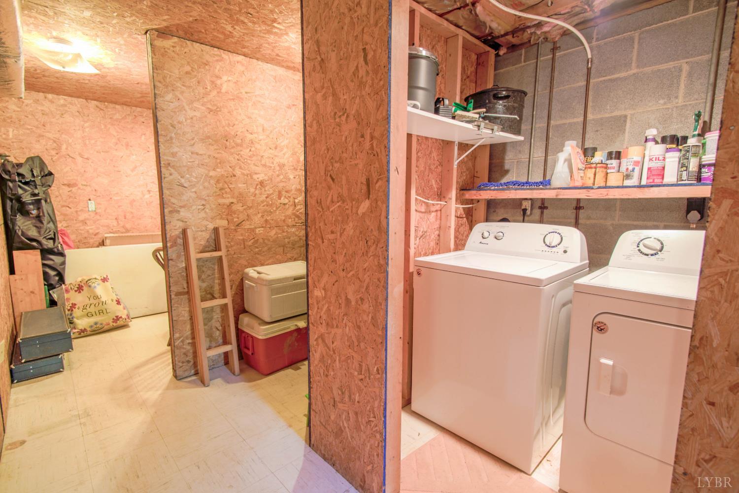 1494 Buffalo Mill Road Evington, VA 24550 - Photo 42 of 75 a utility room with dryer and washer