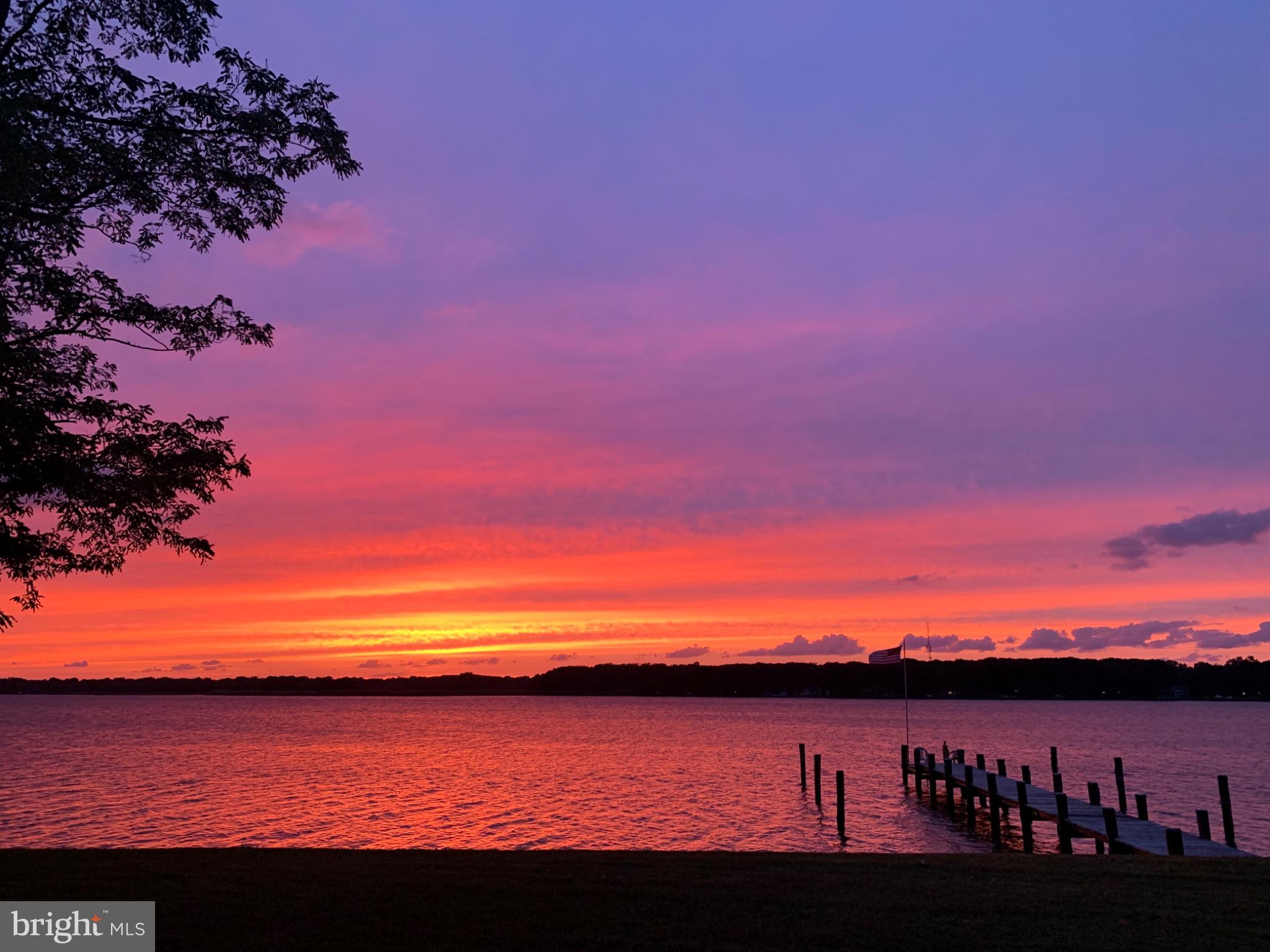 202 Royston Shores Road Chestertown, MD 21620 - Photo 66 of 72 Vibrant sunset over tranquil waters.