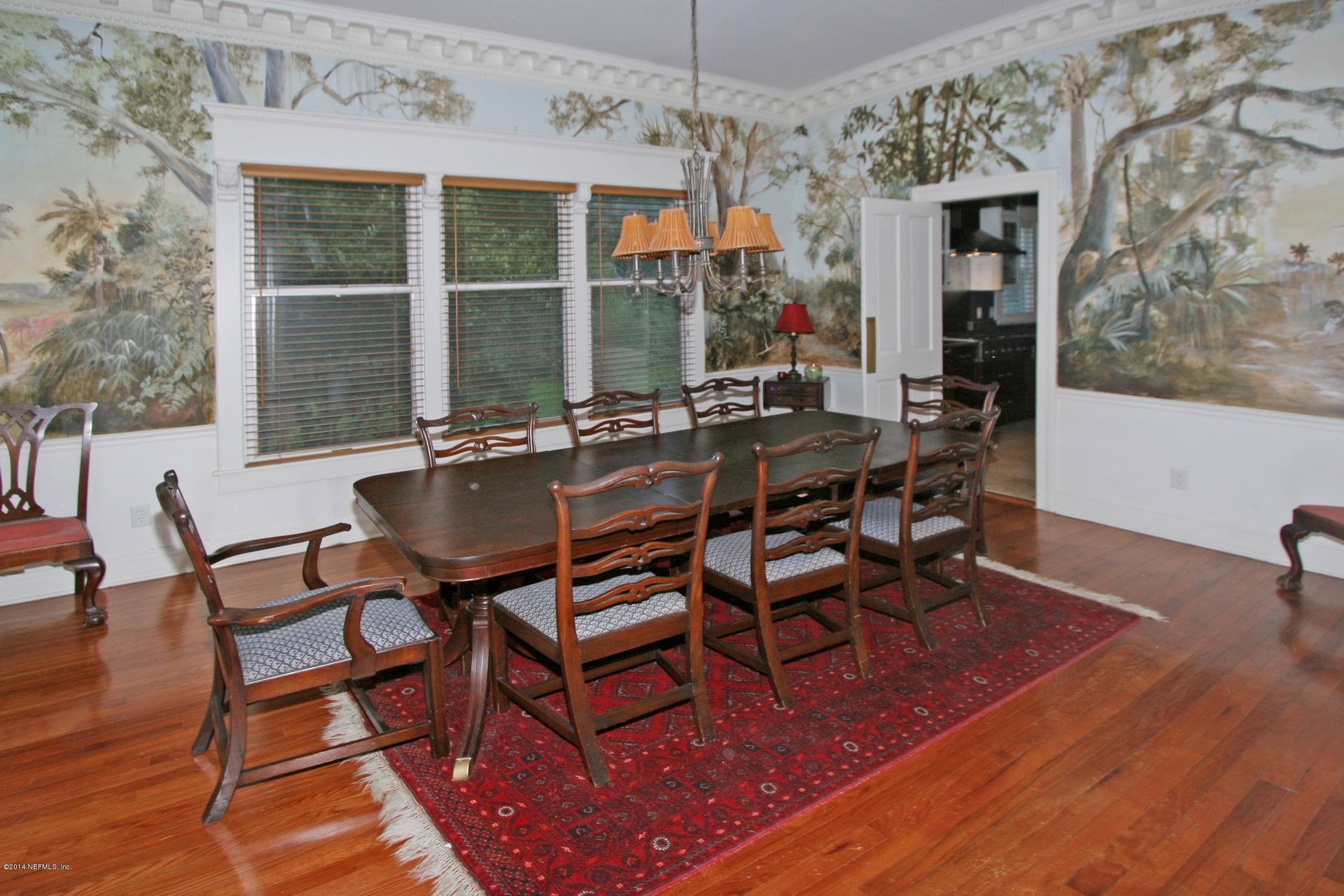 48 Water Street St. Augustine, FL 32084 - Photo 20 of 52 a view of a dining room with furniture window and wooden floor