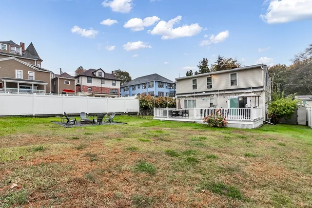 a view of a house with a big yard
