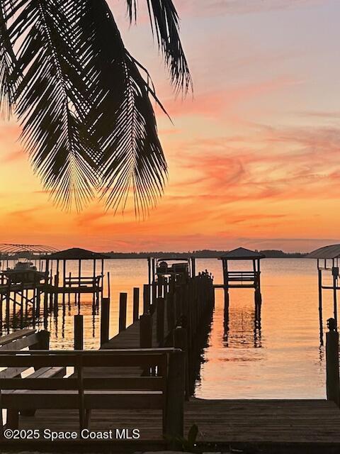 5930 Riverside Drive Melbourne Beach, FL 32951 - Photo 44 of 46 a view of ocean from a balcony