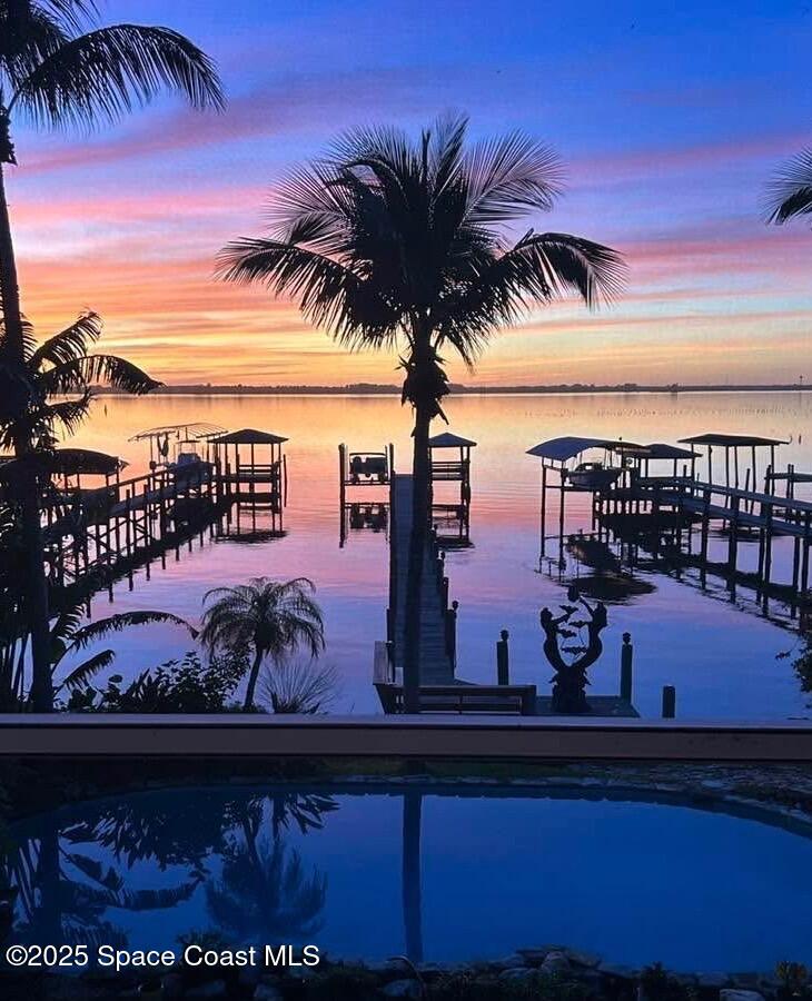 5930 Riverside Drive Melbourne Beach, FL 32951 - Photo 46 of 46 a view of outdoor space with city view