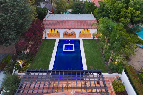 a view of a water heater room