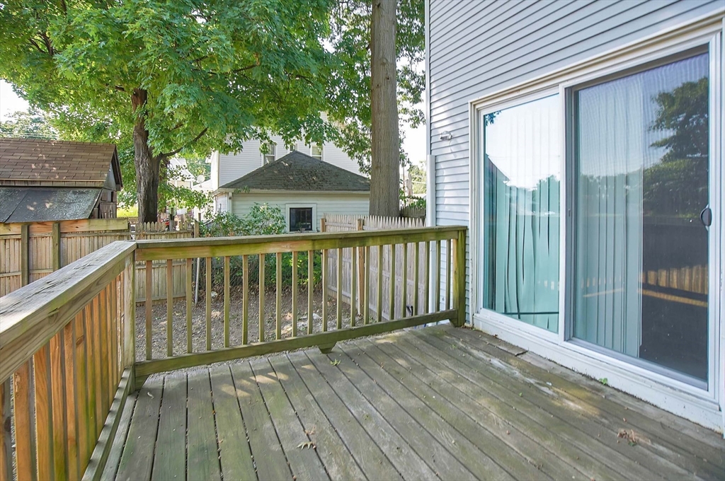 15 Eldert Street Springfield, MA 01109 - Photo 27 of 28 a view of a wooden deck