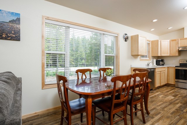 497 Europe Lake Road Ellison Bay, WI 54210 - Photo 7 of 27 Dining Room to Kitchen