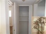 a view of a closet