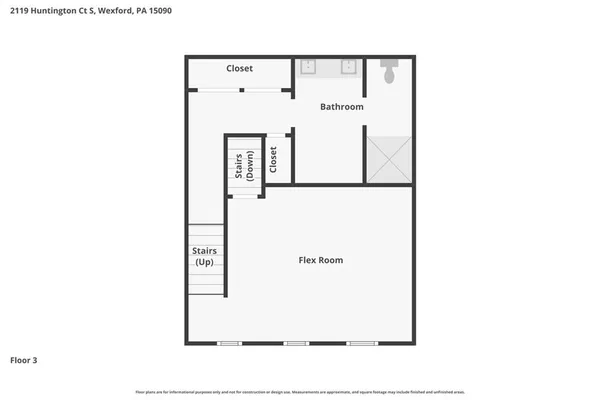 $389,000 | 2119 Huntington Court South, Wexford, PA 15090