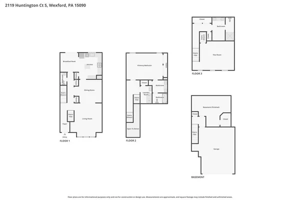 $389,000 | 2119 Huntington Court South, Wexford, PA 15090