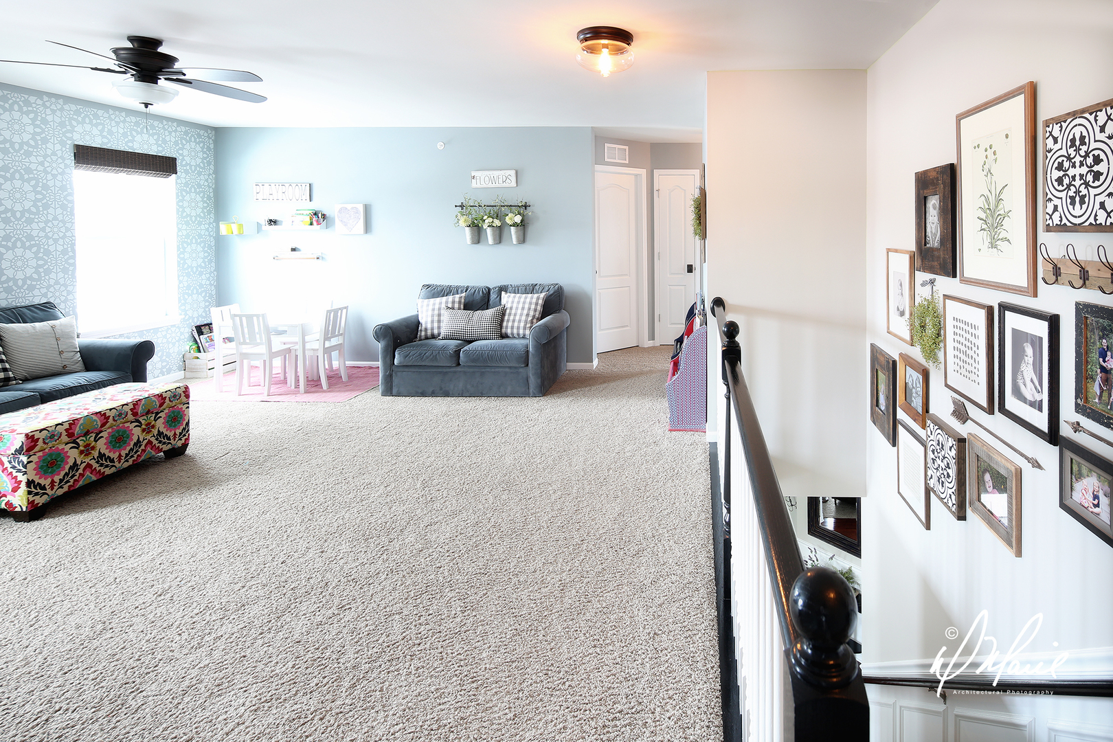 702 Amber Ridge Avenue Glen Ellyn, IL 60137 - Photo 16 of 26 a bedroom with furniture and a book shelf